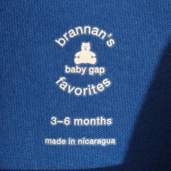 F Baby Gap Brannan's Favorites Blue Planets Outerspace Long Sleeve Tee NWT 3-6M - Picture 6 of 8